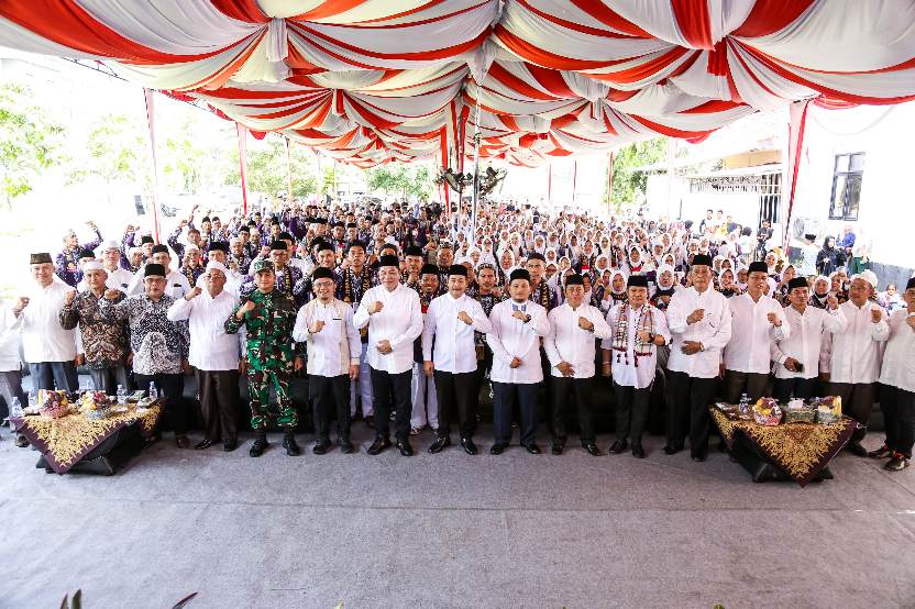 Pesan Bupati Muba Bagi Ratusan Calon Jemaah Haji 2025 yang Berangkat ke Tanah Suci