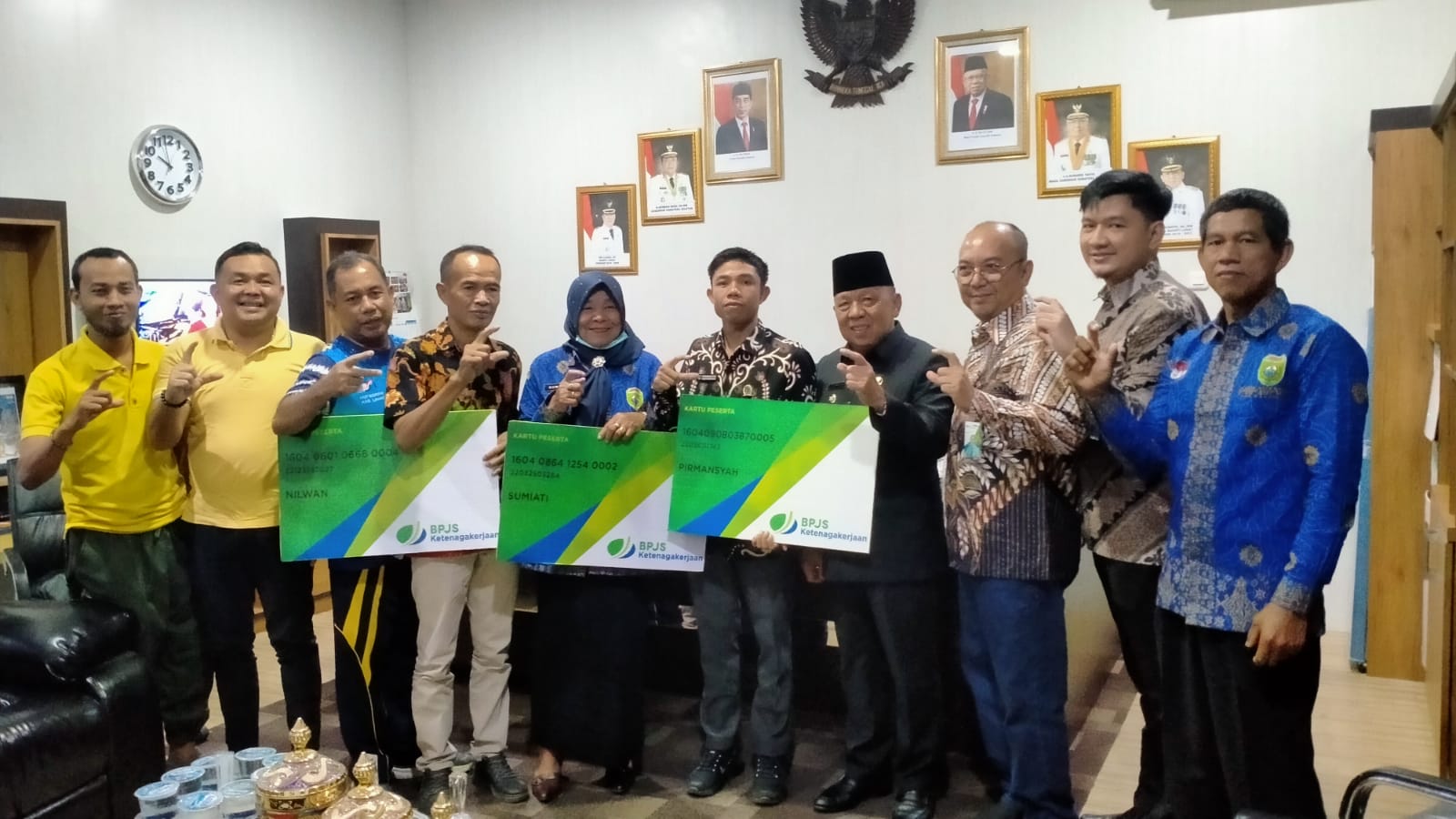 Ribuan Perangkat Desa di Kabupaten Lahat Terlindungi Jaminan Program Ini Lho