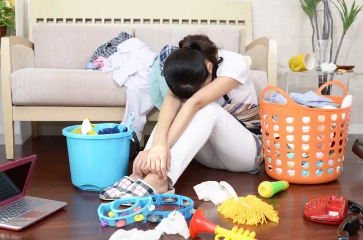  Emak-Emak Wajib Tahu, Inilah 5 Tips Mengatasi Stres Ibu Rumah Tangga, Simpel dan Ekonomis