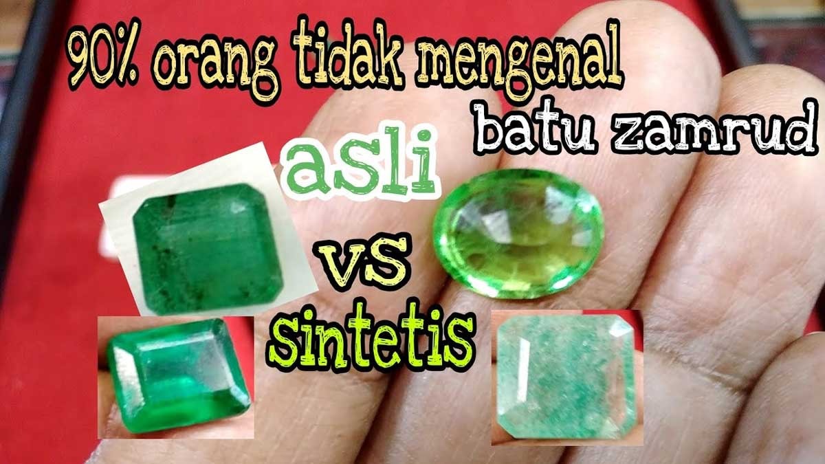 Kamu Punya Batu Akik Zamrud? Begini Cara Membedakan yang Asli dan Palsu