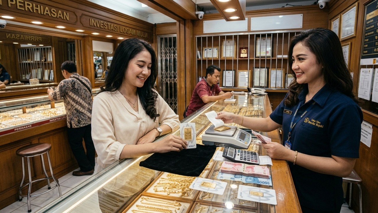 Harga Emas Pegadaian 8 September 2026 Kompak Turun, Antam 1 Gram Rp2,677 Juta