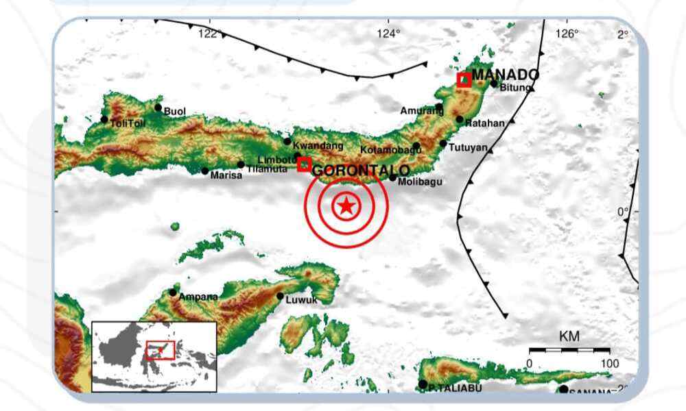 Gempa Guncang Tilamuta Gorontalo, Tak Berpotensi Tsunami, Cek Episentrumnya