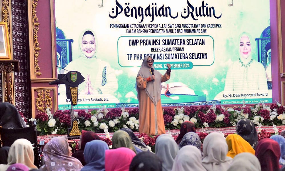 Tingkatkan Kecintaan Pada Rasulullah Pemprov Sumsel Sumsel Gelar Peringatan Maulid Nabi Muhammad SAW