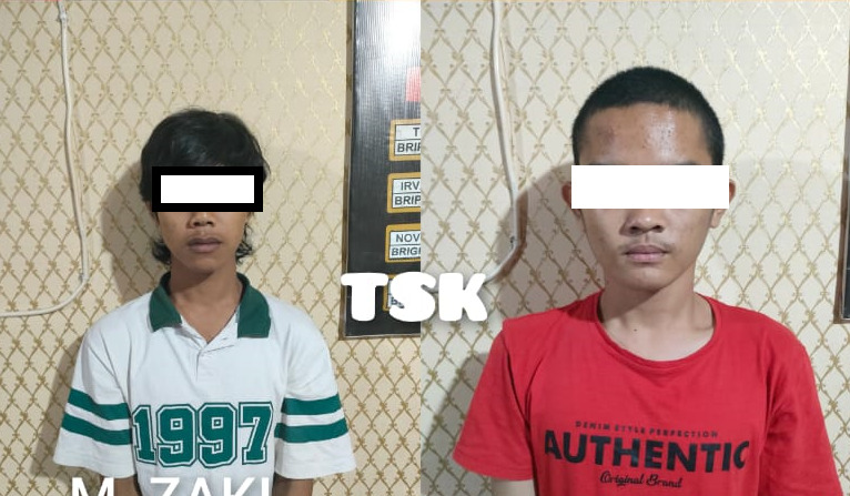 Polsek Lubuk Linggau Timur Tangkap 2 Pelaku Curat