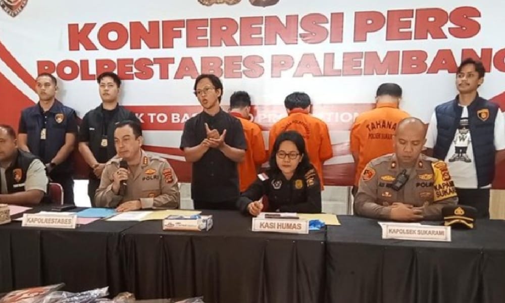 MANTAP! Polrestabes Palembang Telah Amankan Komplotan Pelaku Curanmor di Belasan TKP