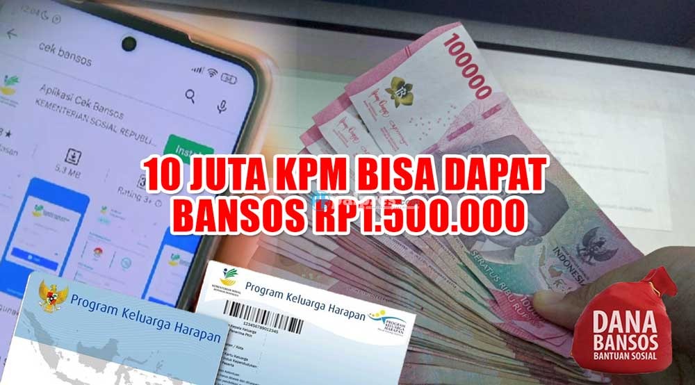  10 Juta KPM Bisa Dapat Bansos Rp1.500.000 September Ini, Cek Caranya!