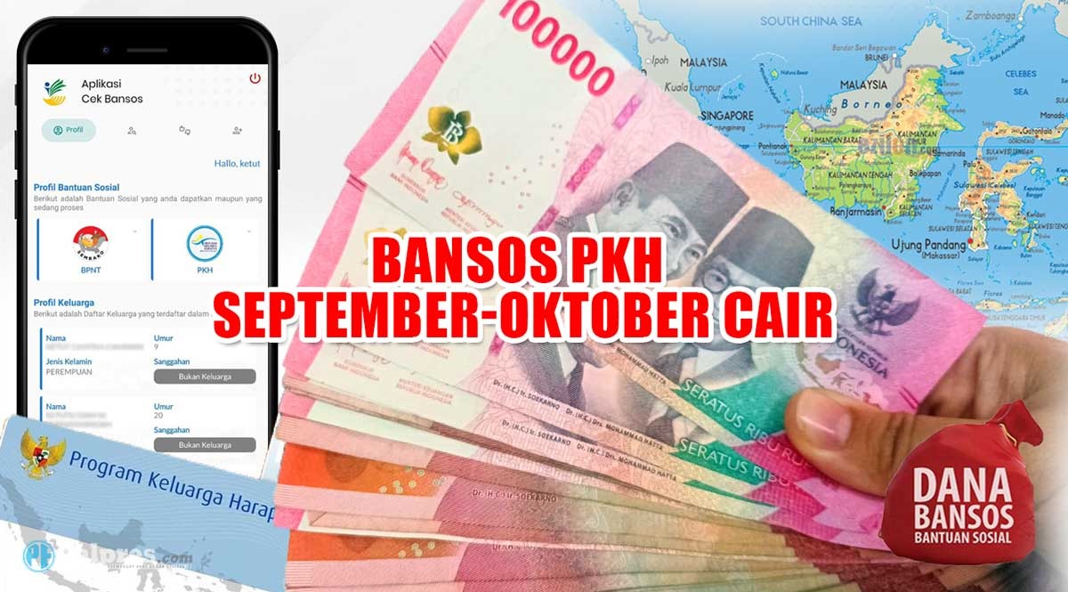 KABAR GEMBIRA, Bansos PKH September-Oktober Cair, KPM Golongan Ini Terima Dana Rp3 Juta