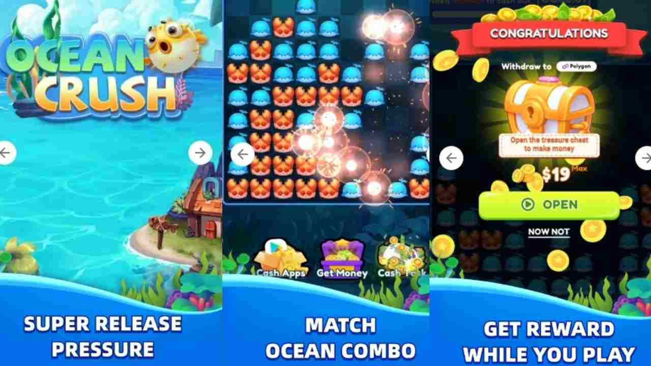 Mainkan Ocean Crush! Cuma Susun-susun Puzzle, Auto Dapat Saldo DANA Gratis