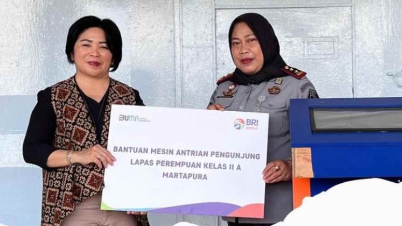 Adopsi Teknologi Modern, BRI Dukung Peningkatan Layanan Lapas Perempuan Martapura