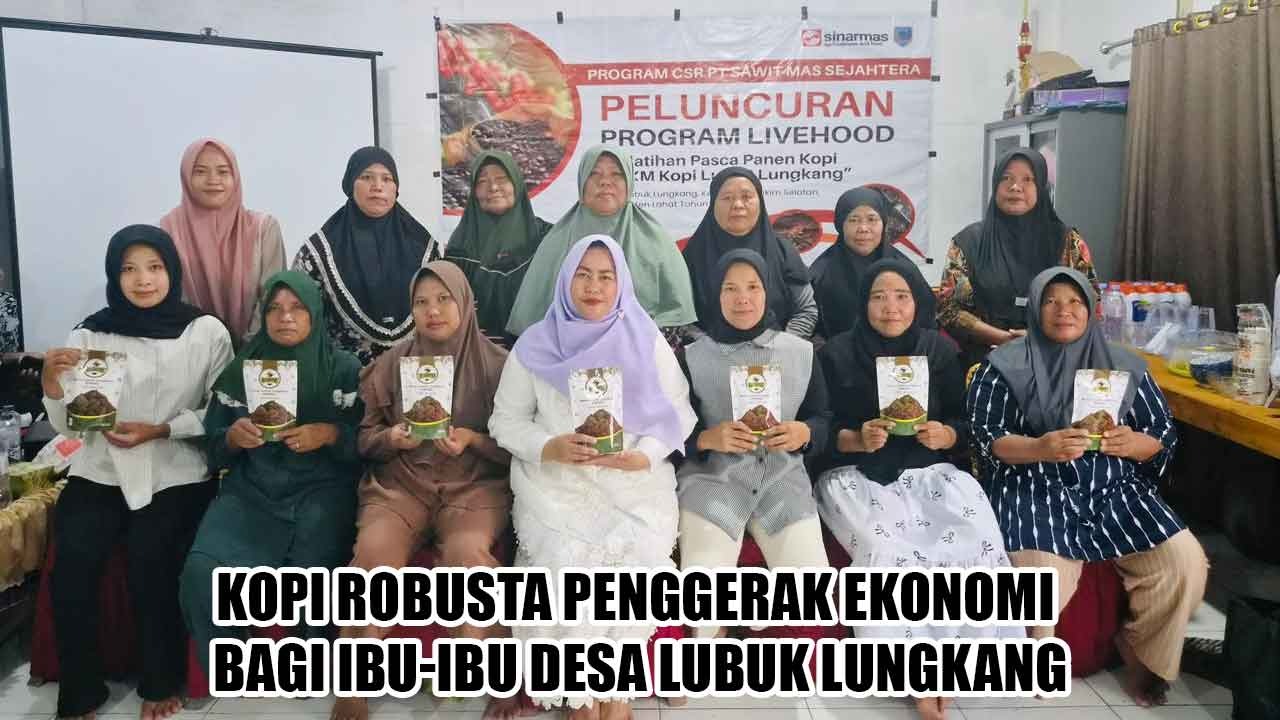 Dorong UMKM, PT Sawit Mas Sejahtera Luncurkan Pendampingan Kopi bagi Ibu-Ibu di Lubuk Lungkang