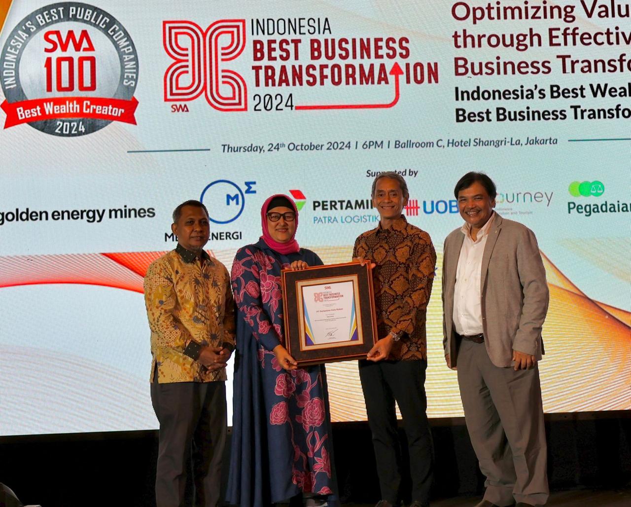 PHR Raih Indonesia Best Business Transformation Award 2024