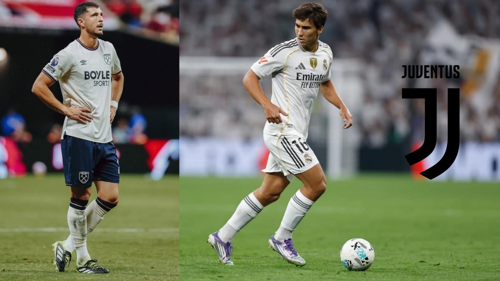 Juventus Hemat Biaya Pilih Target Penghuni Bangku Cadangan Real Madrid dan West Ham 