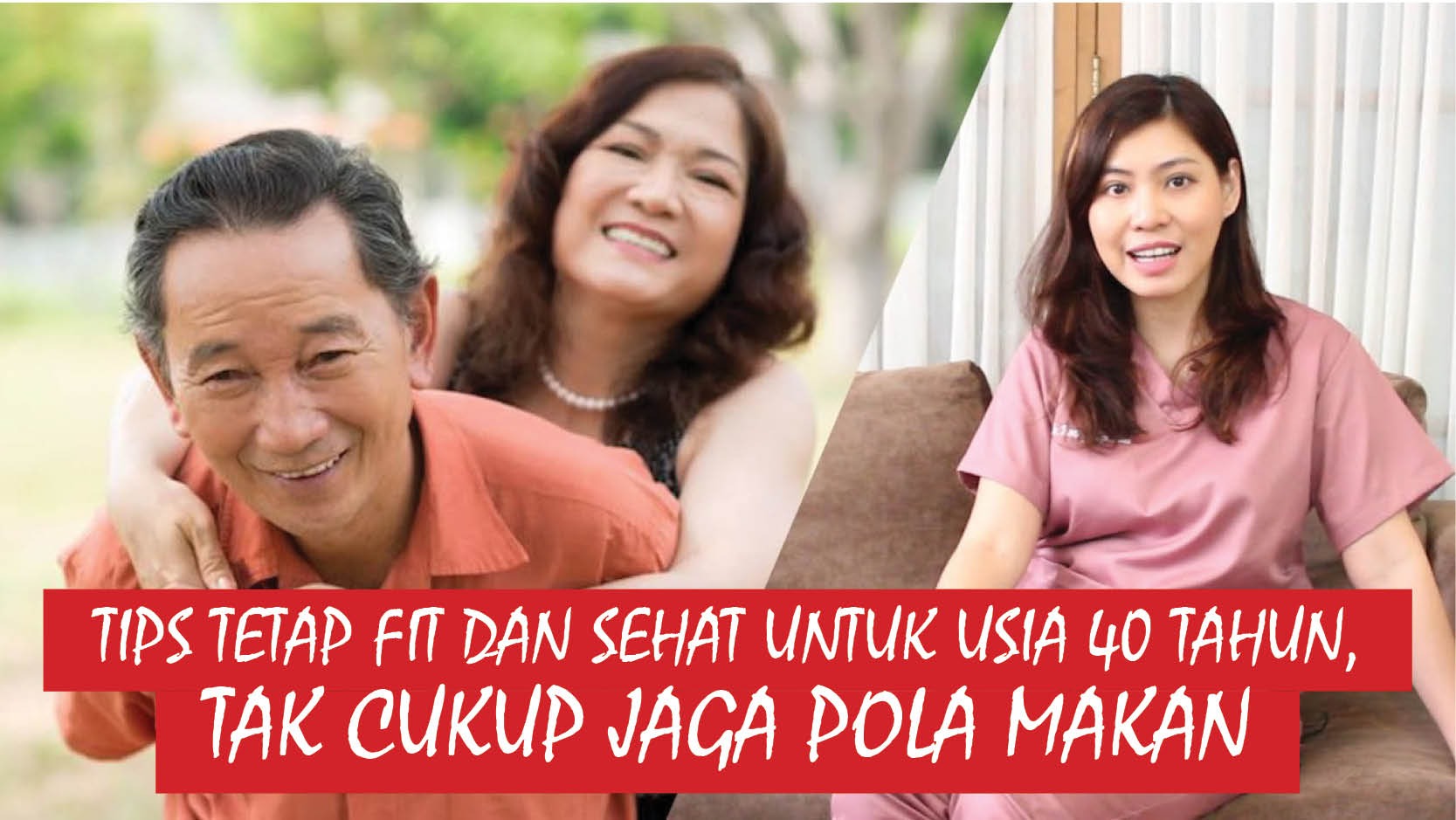 Tips Tubuh Tetap Fit dan Sehat untuk Usia 40 tahun, Tak Cukup Jaga Pola Makan