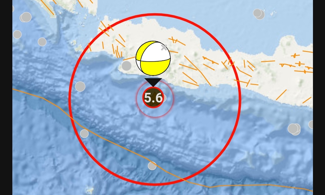 Kabupaten Garut Dilanda Gempa Bumi 5,6 M, Getaran Terasa Hingga Tasikmalaya 