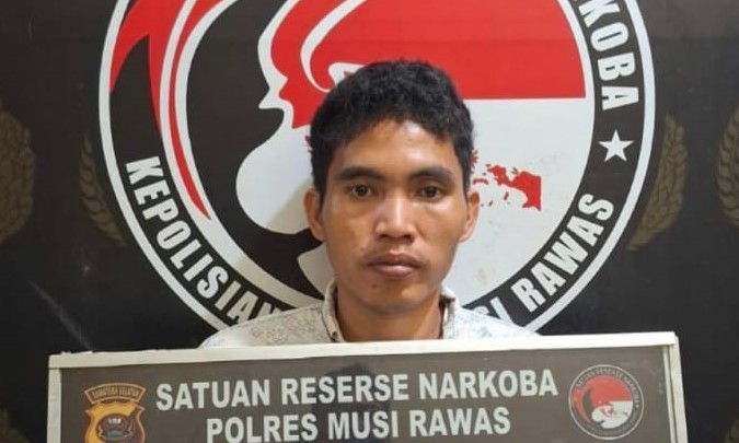 Kantongi Puluhan Paket Narkoba Siap Edar, Satresnarkoba Polres Musi Rawas Ringkus DD