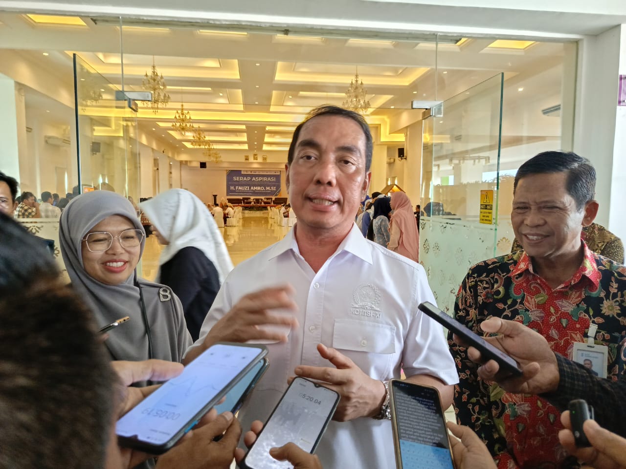 Wakil Ketua Komisi XI DPR RI H Fauzi Amro Serap Aspirasi Koperasi dan UMKM di Lubuk Linggau