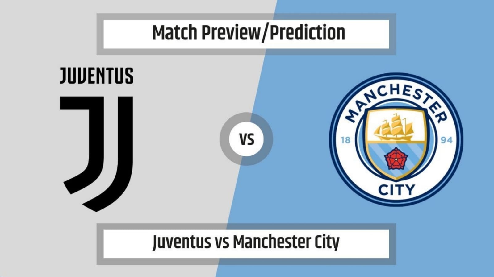 Liga Champions: Preview Juventus vs Manchester City-Kabar Tim, Susunan Pemain dan Prediksi Skor