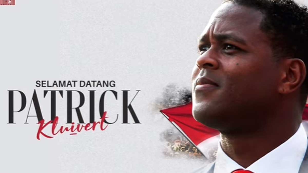 RESMI! Patrick Kluivert Tukangi Timnas Indonesia hingga 2027, Gantikan Shin Tae-yong