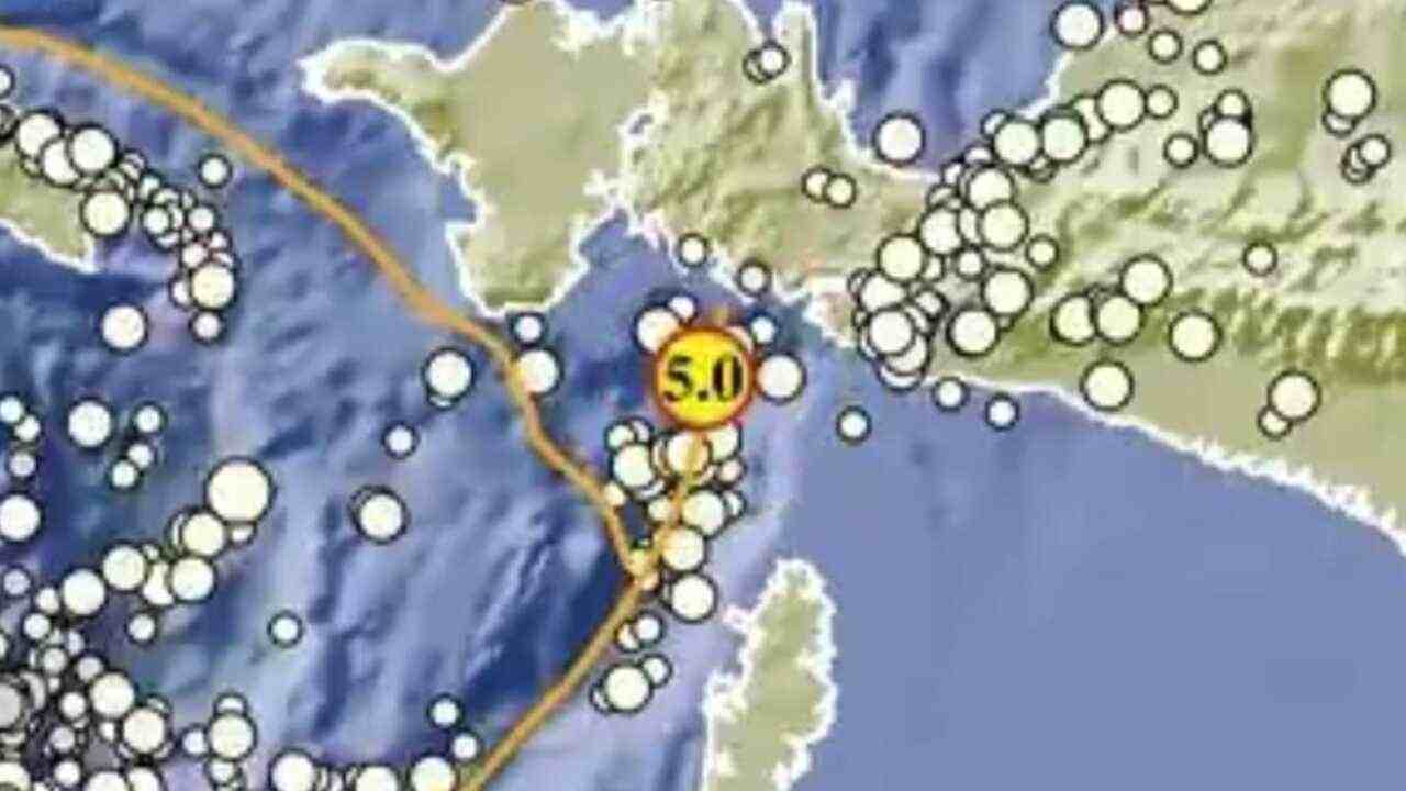Gempa Magnitudo 5,0 Guncang Kaimana pada Kedalaman 10 Km, Tak Berpotensi Tsunami