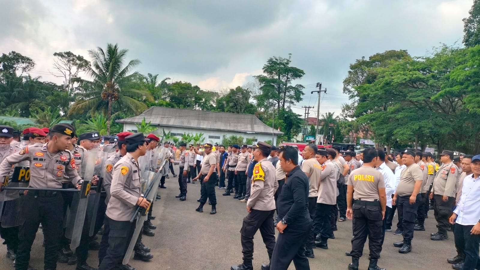 Polres Lubuklinggau Gelar Gladi Simpamkota Pilkada 2024 