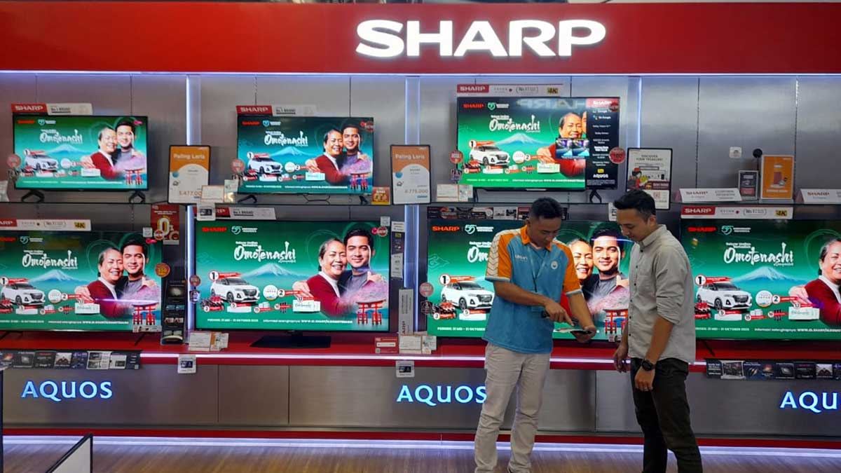 Rayakan 55 Tahun di Indonesia, SHARP Tawarkan Liburan ke Jepang hingga Mobil Gratis