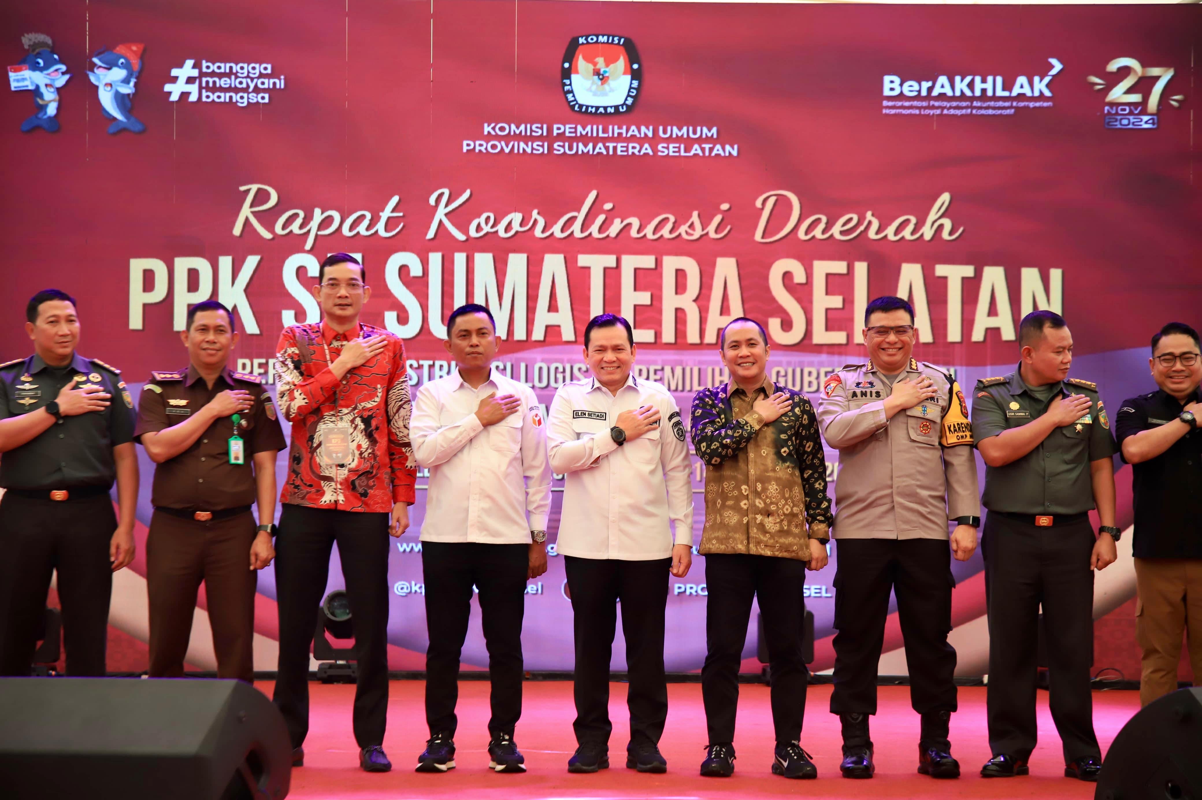 Pemprov Sumsel Optimis Akan Jalankan Pilkada Sumsel Dengan Lancar