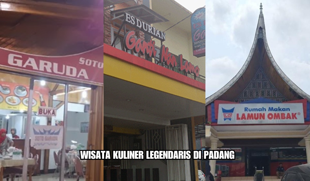 Dimana Tempat Wisata Kuliner Legendaris di Padang? Cek 5 Lokasinya Disini, Nomor 4 Jadi Favorit BJ Habibie
