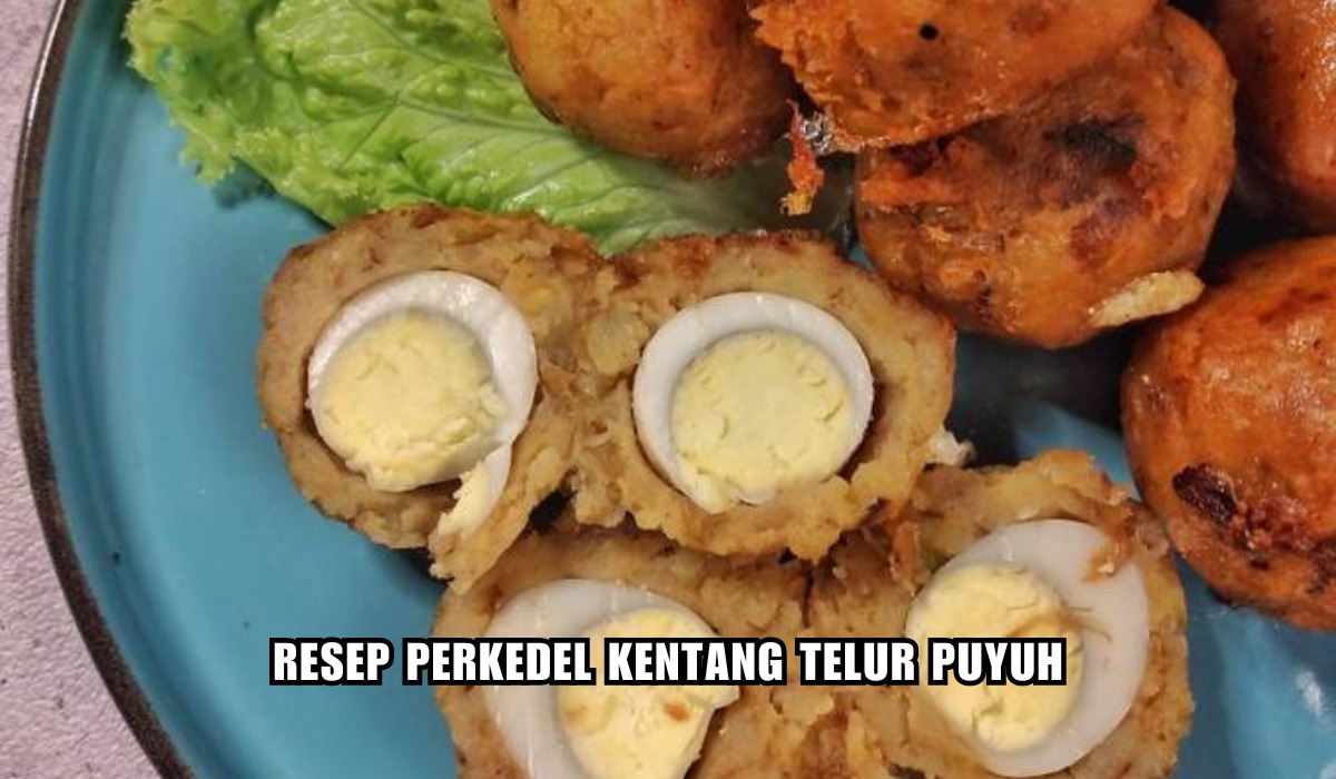 Bikinnya Gampang Banget! Cara Membuat Perkedel Ketang Telur Puyuh, Luar Krispi Dalam Lembut