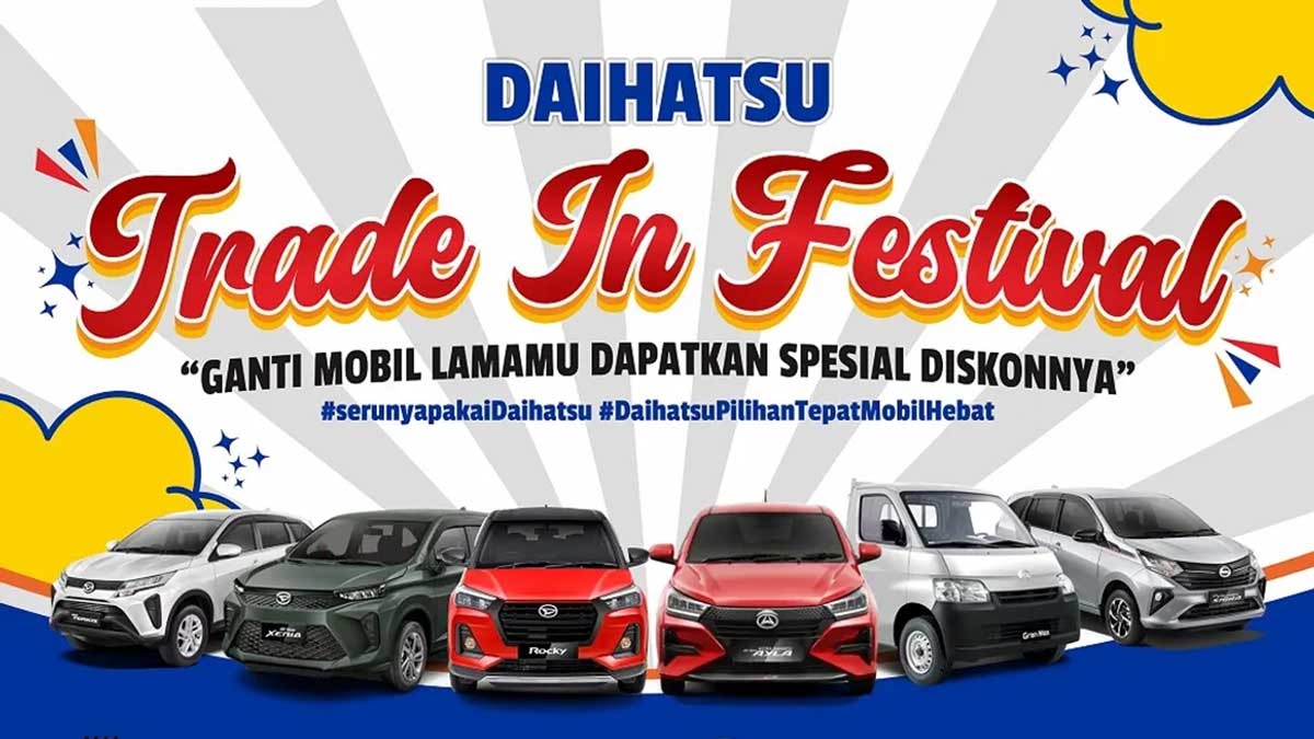 Hadir di Palembang, Tukar Tambah Untung di Daihatsu Trade In Festival  