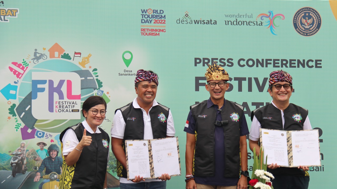 Adira Finance dan Kemenparekraf RI Gelar Festival Kreatif Lokal 2022 di Desa Wisata