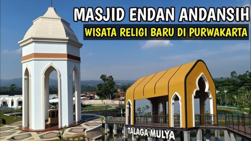 Baru Berusia 21 Tahun, Masjid Endan Andasih Jadi Ikon Baru Wisata Religi di Kota Purwakarta