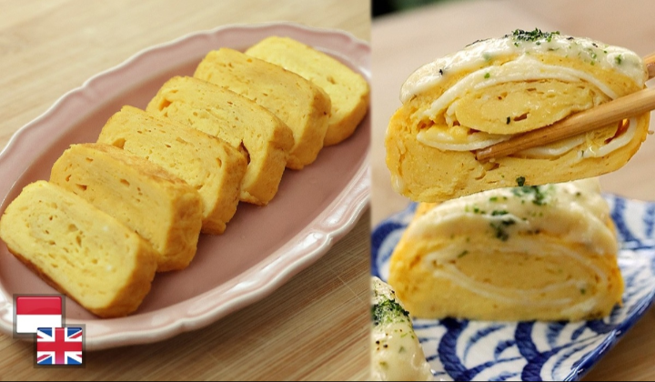 Cara Membuat Tamagoyaki Ala Resto Jepang - Lembut, Manis & Gurih
