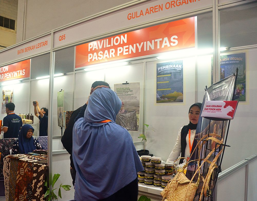 Kisah Petani Aren Penyintas Bencana Gunung Kramat Sukabumi Hadir di EDRR JIExpo Jakarta