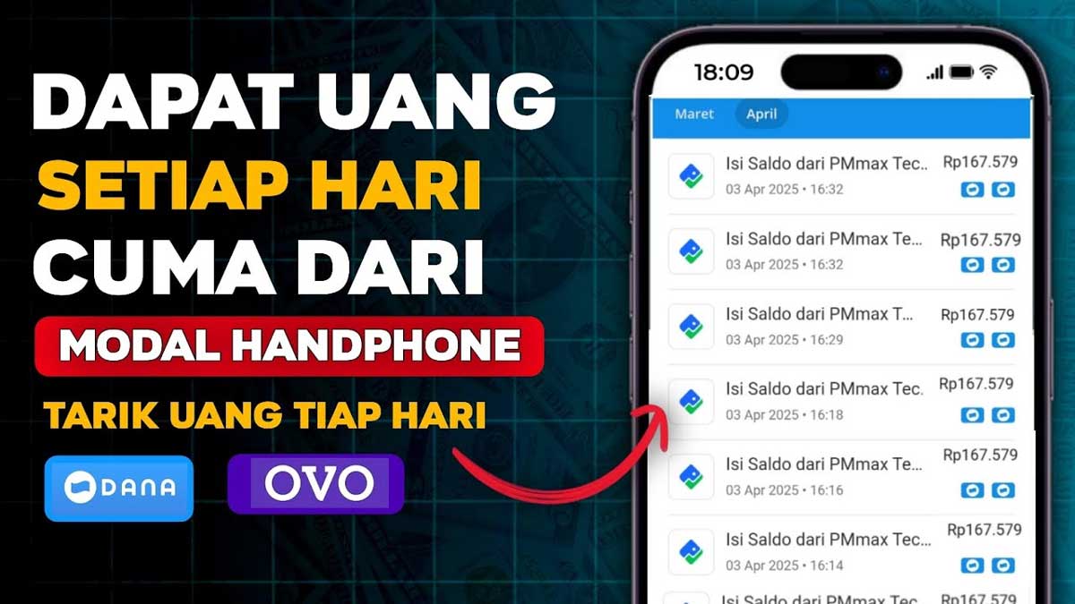 Siapa Sangka? Cuma Modal HP dan Kuota, Lo Bisa Dapetin Saldo DANA Sampai Rp540.000 Tanpa Modal, Ini Triknya!