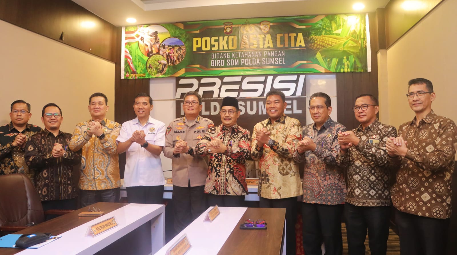 6 Peserta Seleksi Lelang Jabatan Sekda Muba Ikuti Assesment Center di Polda Sumsel