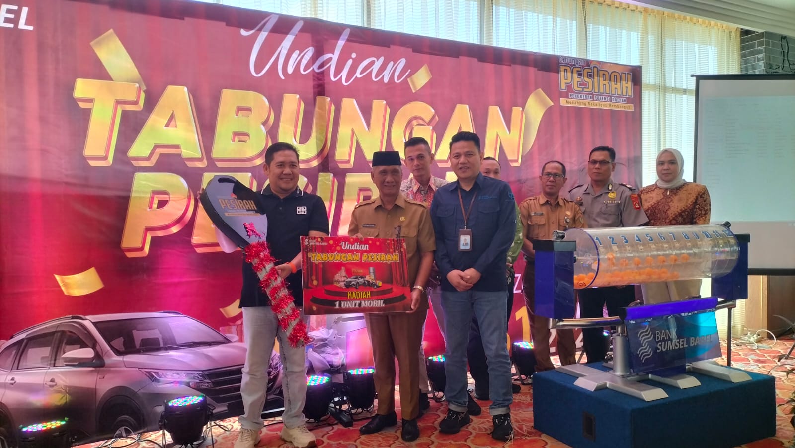 Bertabur Hadiah Grand Prize dan Door Prize, Bank Sumsel Babel Gelar Undian Tabungan Pesirah   