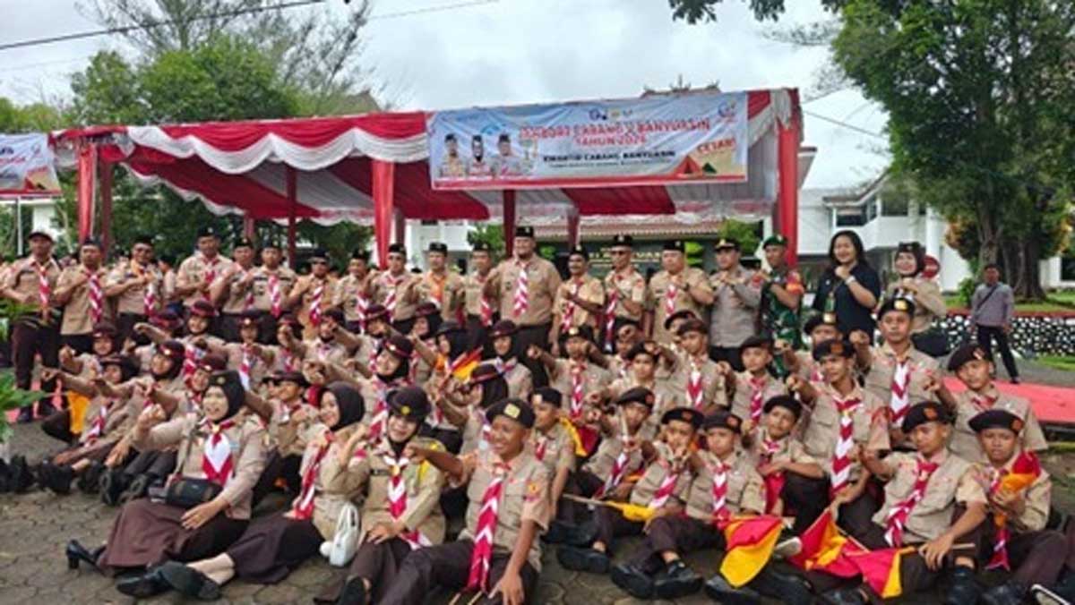 Dukung Karakter Disiplin, Kejari Banyuasin Hadiri Pembukaan Jambore Cabang V 2026