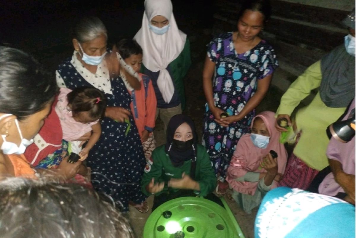 Masyarakat Dusun III Sri Pengantin Musi Rawas Diajari Keterampilan Teknologi Akuaponik, yuk Intip Kegiatannya!