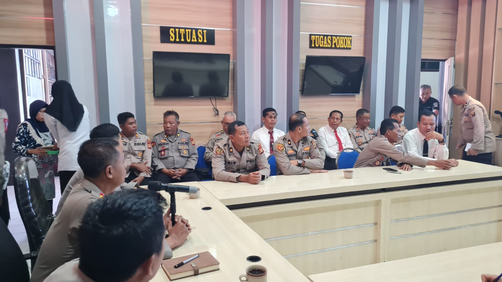 Kapolres Lahat Kumpulkan Para Perwira di Ruang Rudal, Ada Apa Nih?