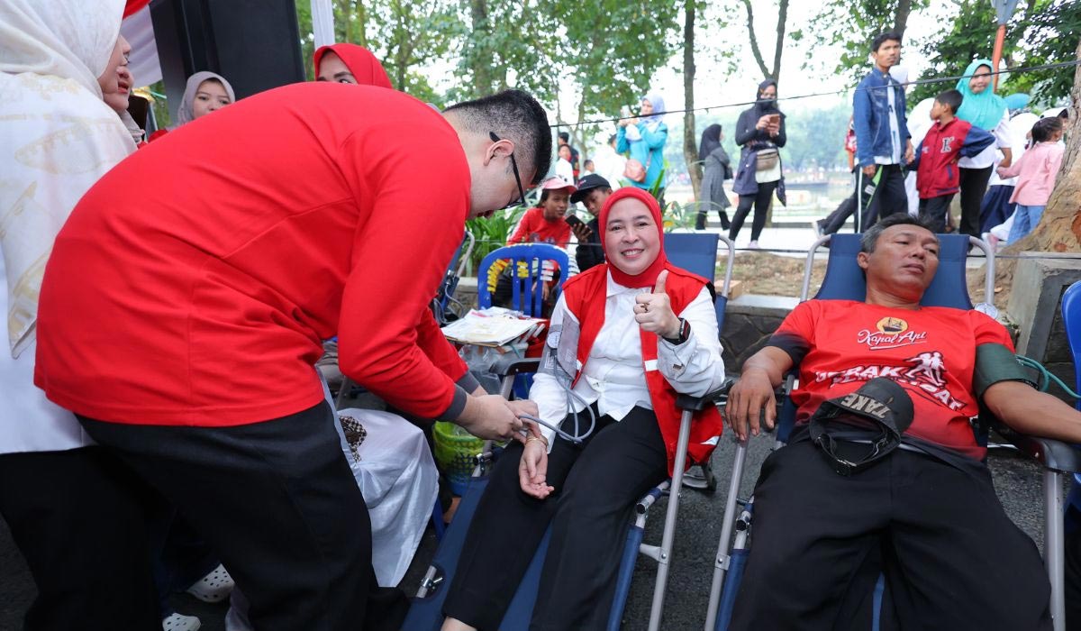 Aksi Donor Darah Warga Palembang, Strategi PMI Pastikan Stok Darah Aman