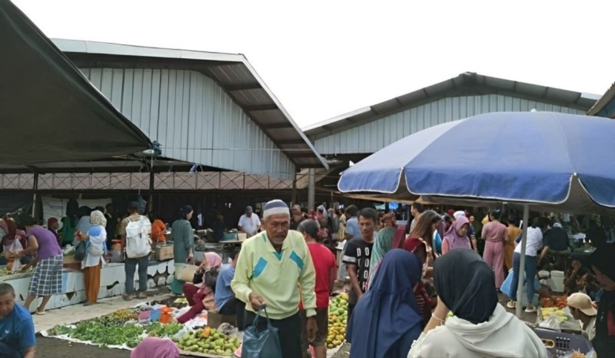 Pasar Unik di Empat Lawang Ini Pembelinya Hanya 1 Desa Saja, Lokasinya Berpindah-pindah