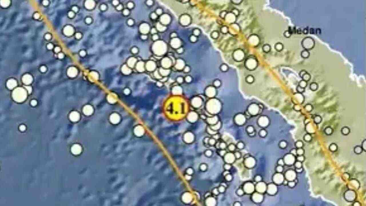 Gempa Magnitudo 4,1 Pagi Ini Guncang Sinabang, Tak Berpotensi Tsunami