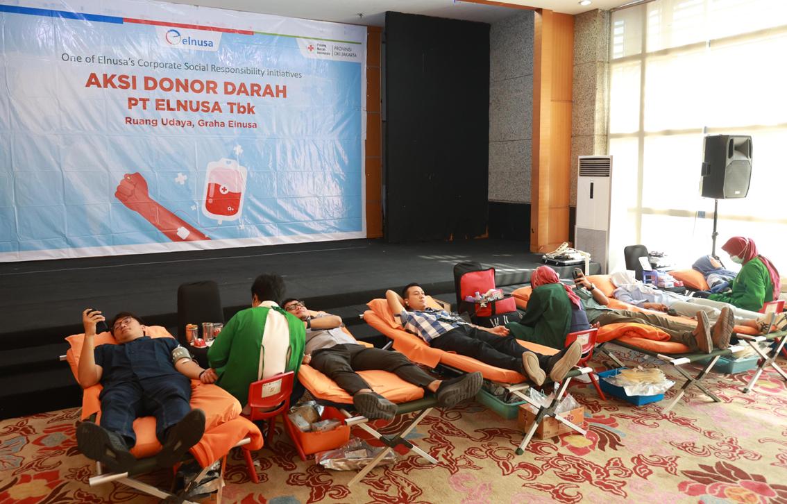 Wujud Nyata Kepedulian Terhadap Sesama, Elnusa Gelar Aksi Donor Darah