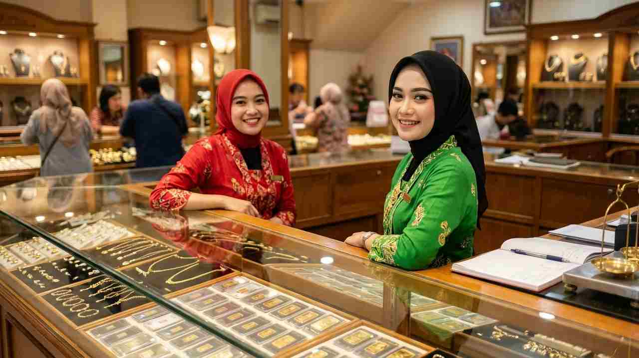 Naik Serentak! Harga Emas Pegadaian Hari Ini, Antam 1 Gram Rp2,63 juta