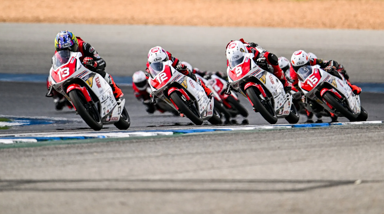 Pebalap Muda AHM Raih Prestasi di Ajang Internasional, Raih Podium di Thailand Talent Cup