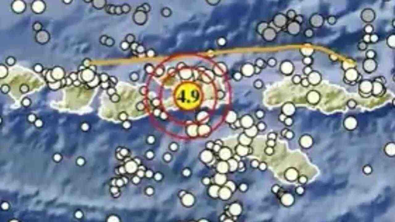 Update BMKG, Gempa Magnitudo 4.9 Pagi Ini Guncang Dompu NTB, Tak Berpotensi Tsunami