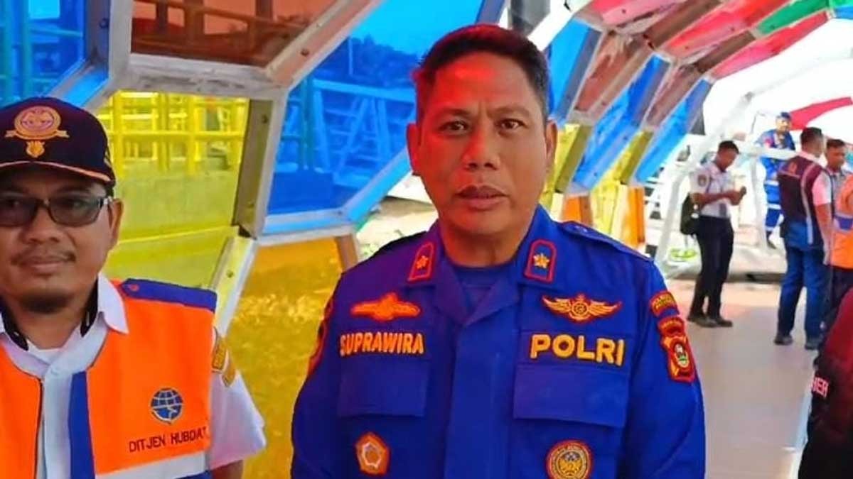 Nahkoda dan ABK Diperiksa Polairud Polrestabes Palembang, Tongkang Batubara Tabrak Dermaga di Sungai Musi