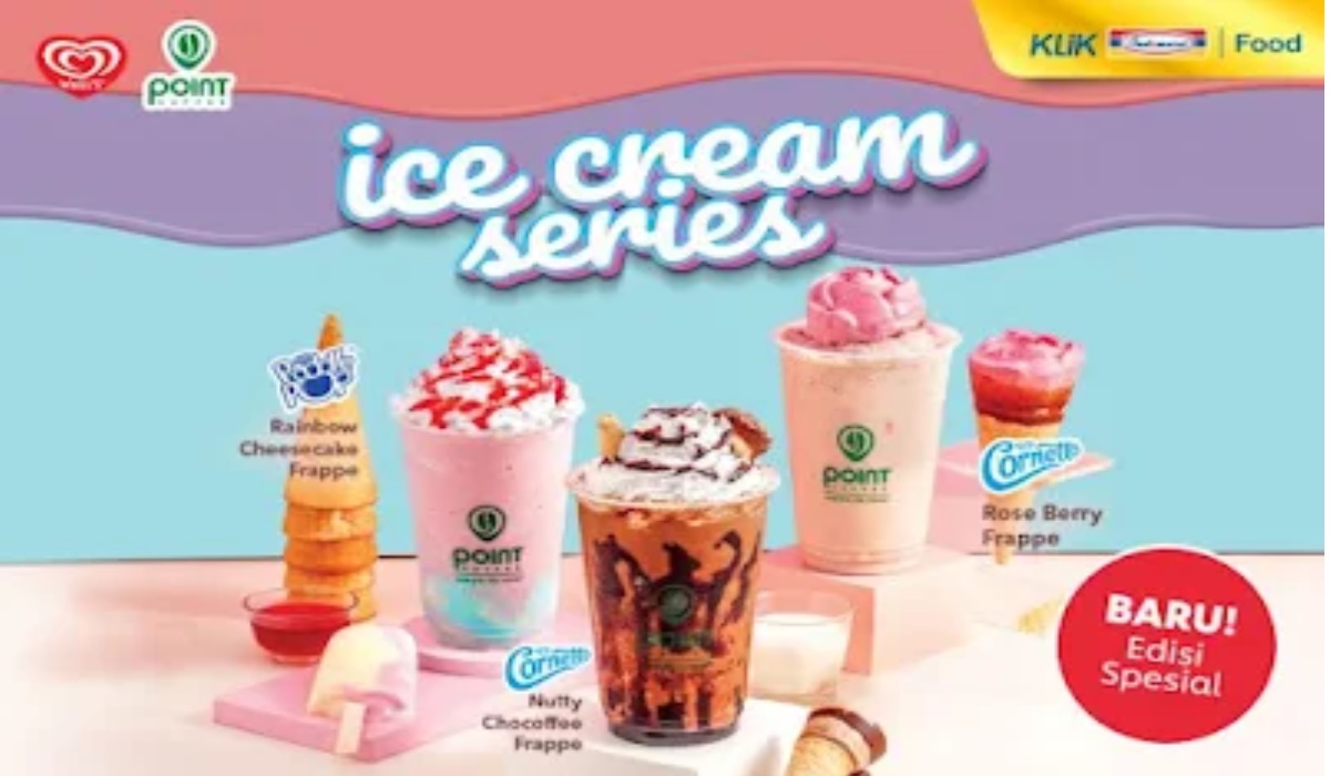 Ada Point Coffee Ice Cream Series Hanya di Indomaret, Buruan Nanti Kehabisan