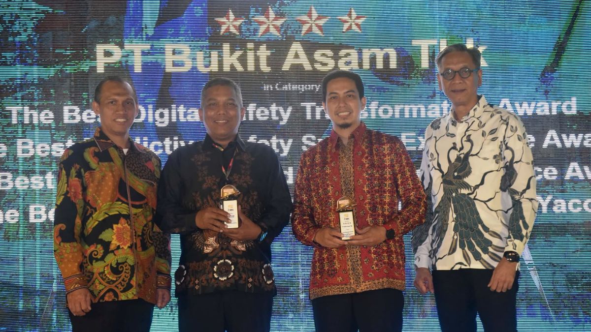Tegaskan Transformasi Keselamatan, PTBA Borong Empat Penghargaan ISEA 2026