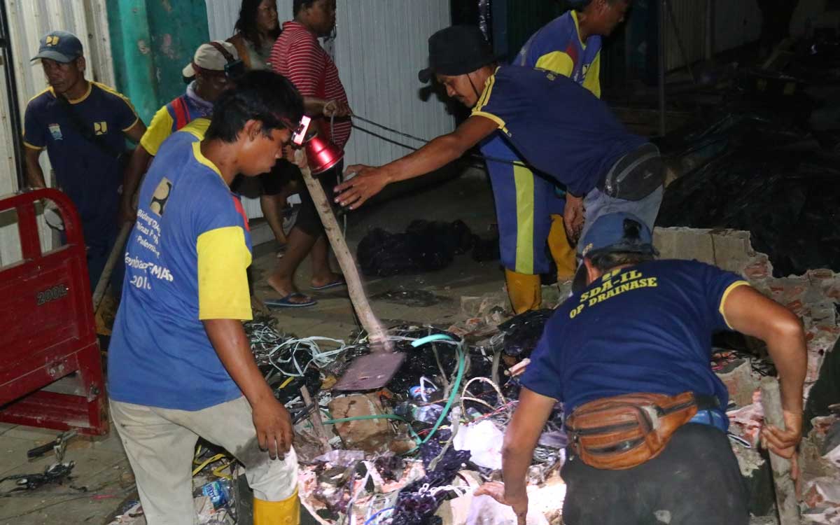 Normalisasi, Pemkot Palembang 'Gercep' Tertibkan PKL 16 Ilir